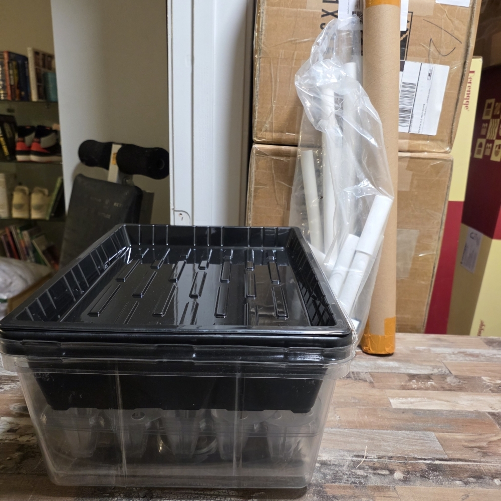 Seed Starter Tray Kit with High Humidity Dome | Indoor Gardening